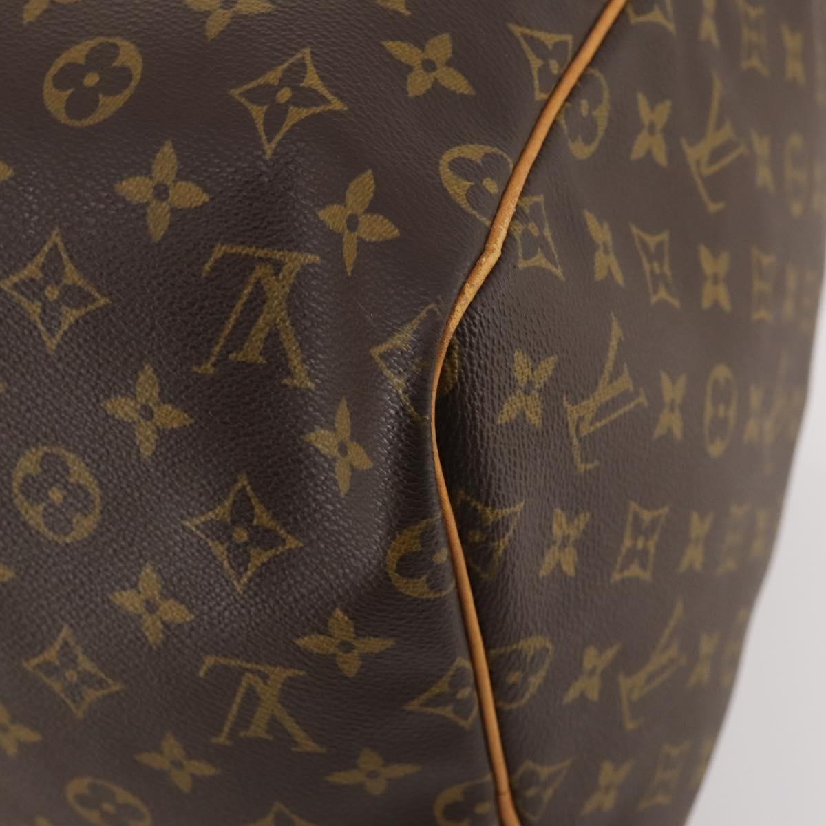 LOUIS VUITTON Monogram Keepall 55 Boston Bag M41424 LV Auth am10942