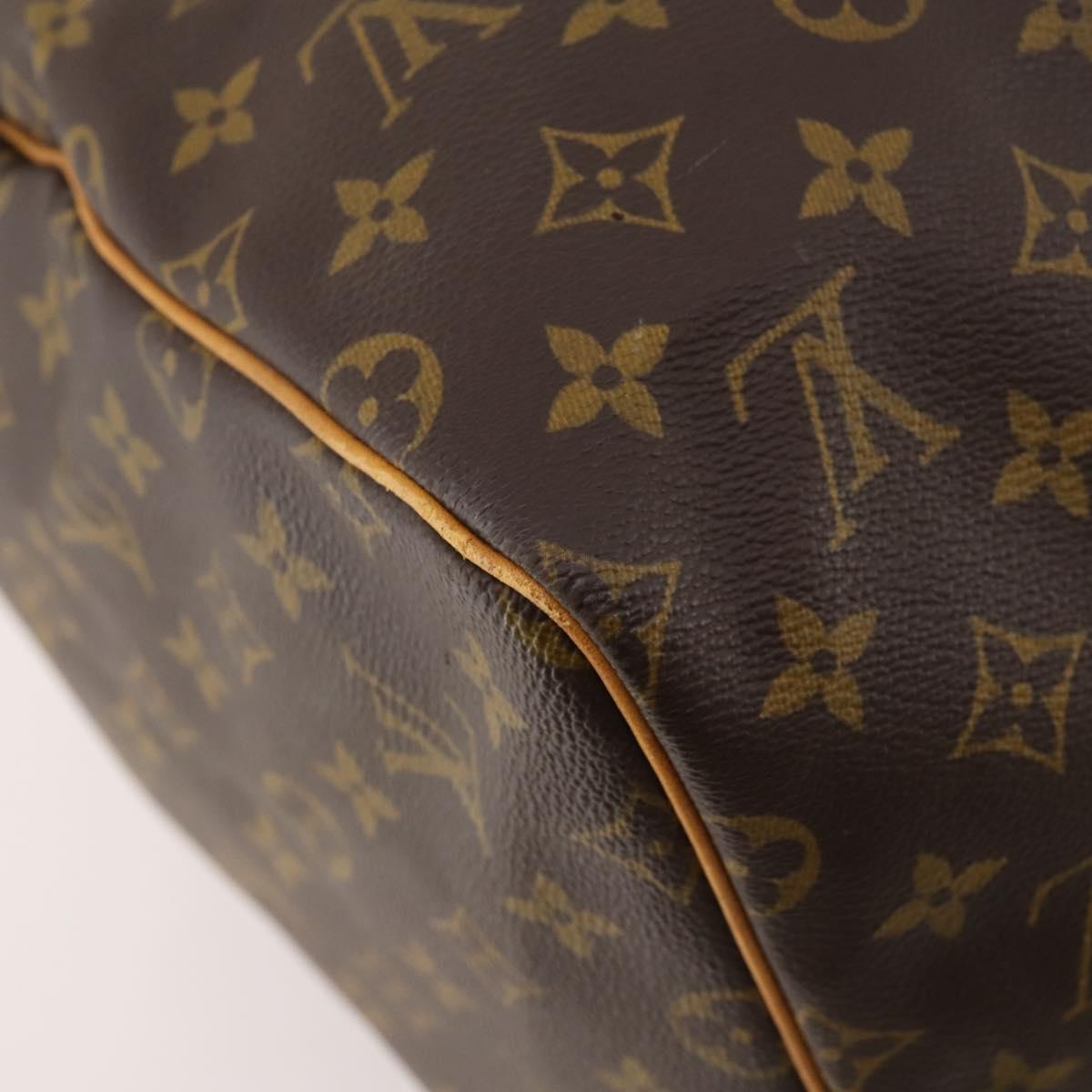 LOUIS VUITTON Monogram Keepall 55 Boston Bag M41424 LV Auth am10942
