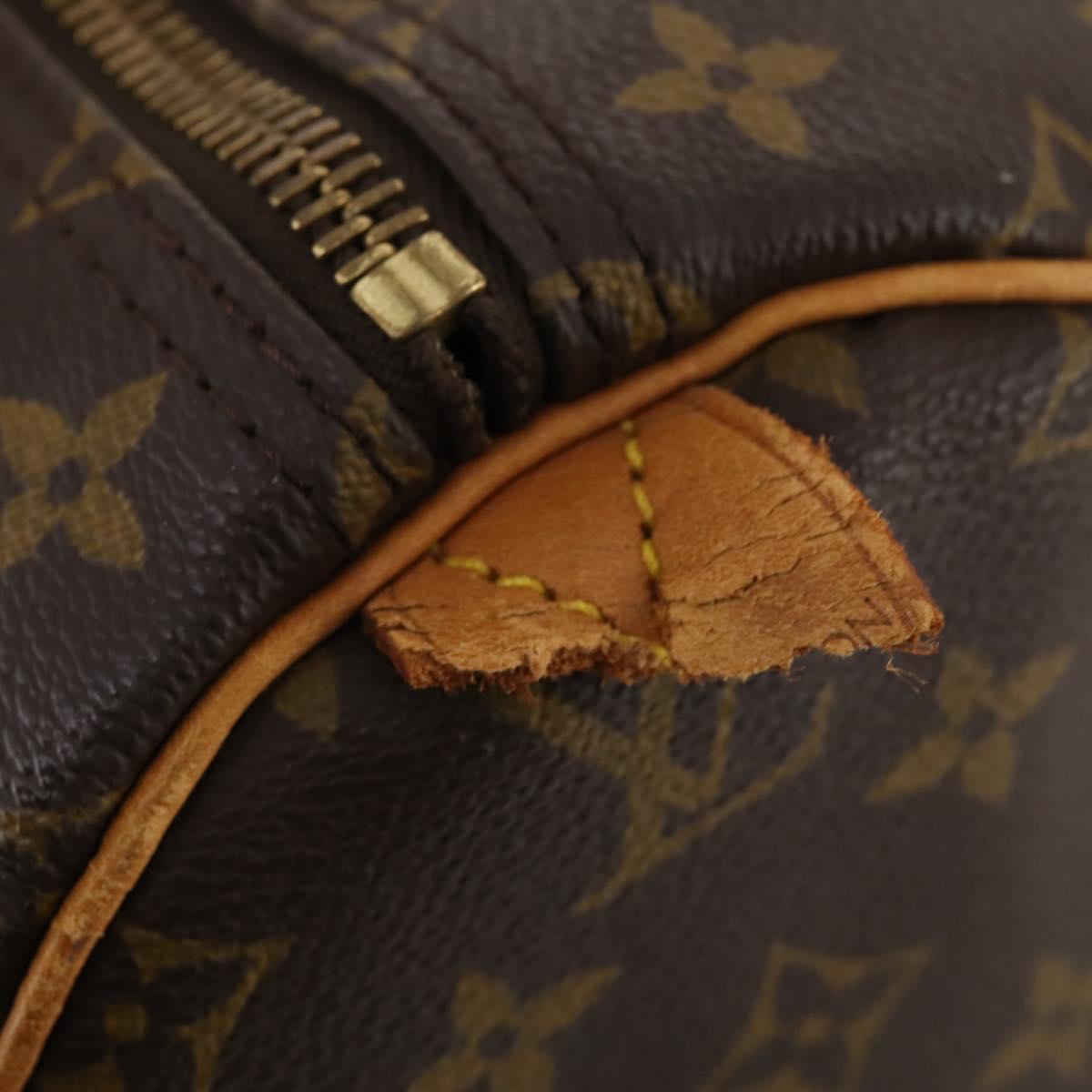 LOUIS VUITTON Monogram Keepall 55 Boston Bag M41424 LV Auth am10942