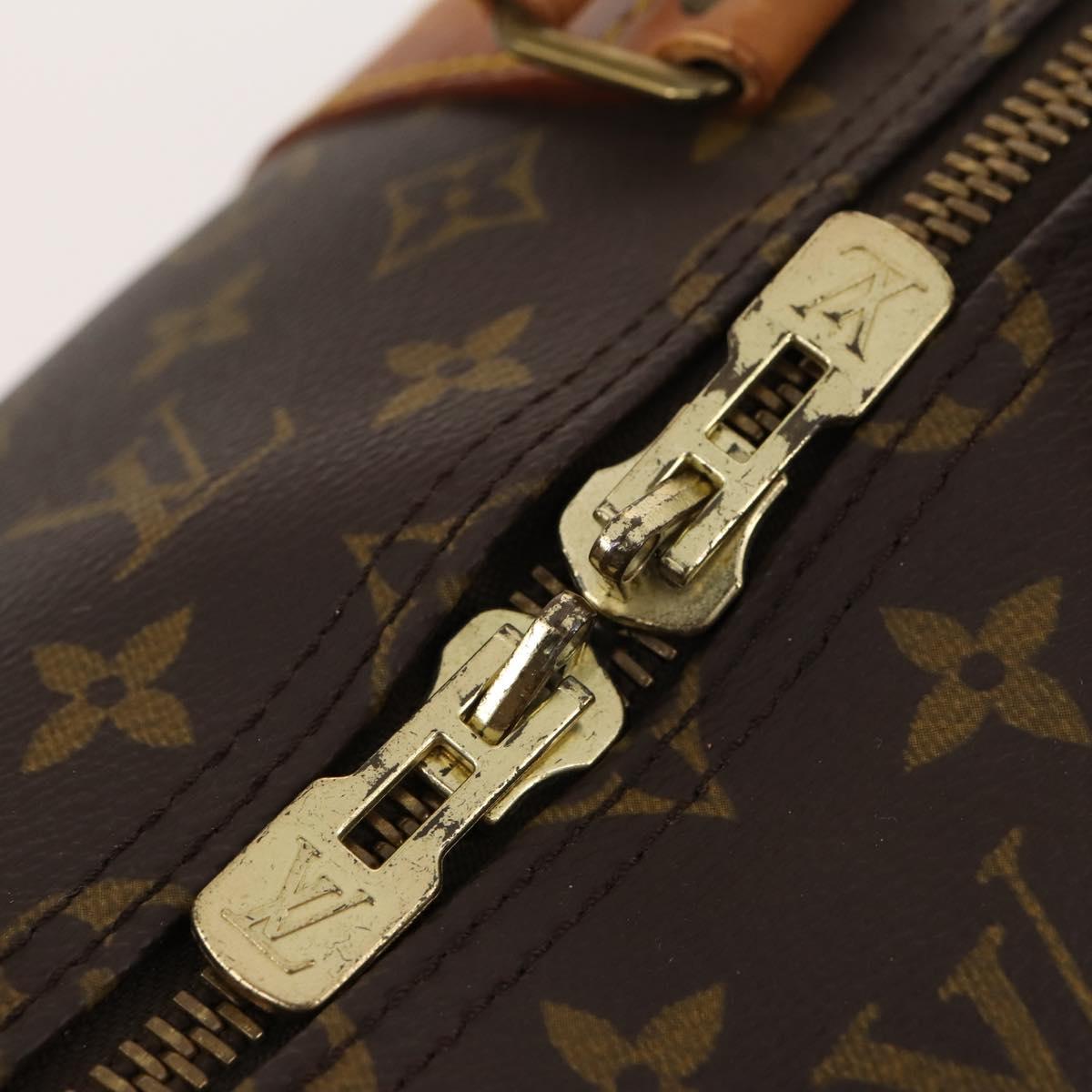LOUIS VUITTON Monogram Keepall 55 Boston Bag M41424 LV Auth am10942