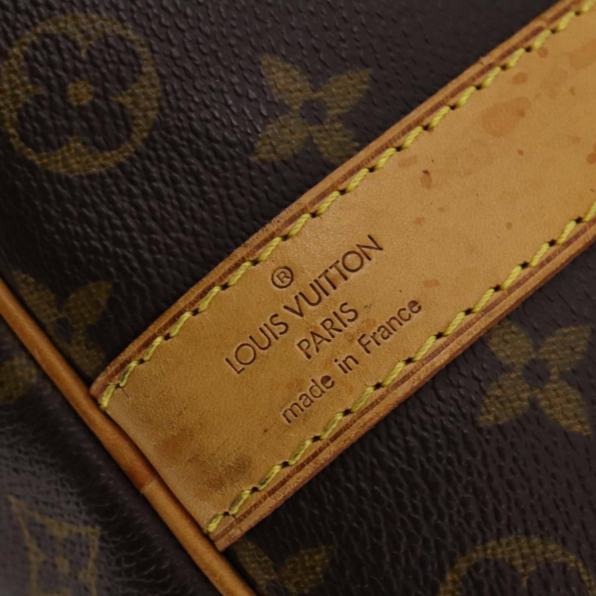 LOUIS VUITTON Monogram Keepall Bandouliere 50 Boston Bag M41416 LV Auth am10944