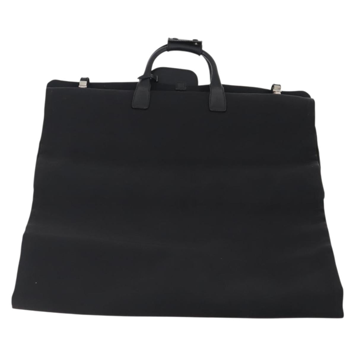 GUCCI Garment Cover Nylon Black Silver 011 2702 Auth am10969