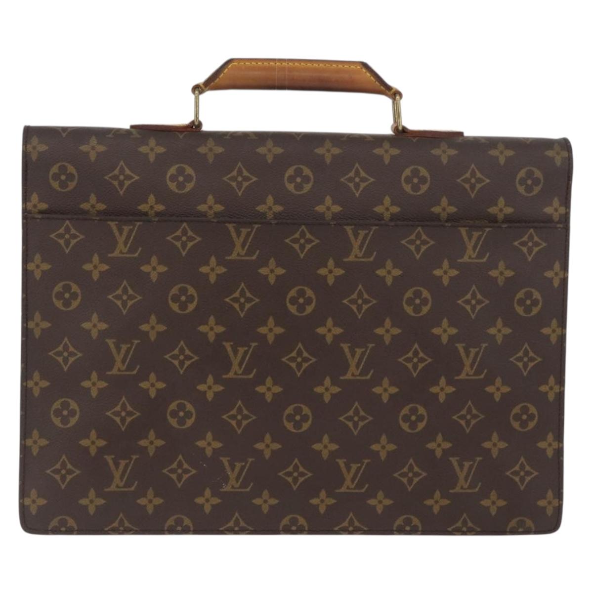 LOUIS VUITTON Monogram Serviette Conseiller Briefcase M53331 LV Auth am10970