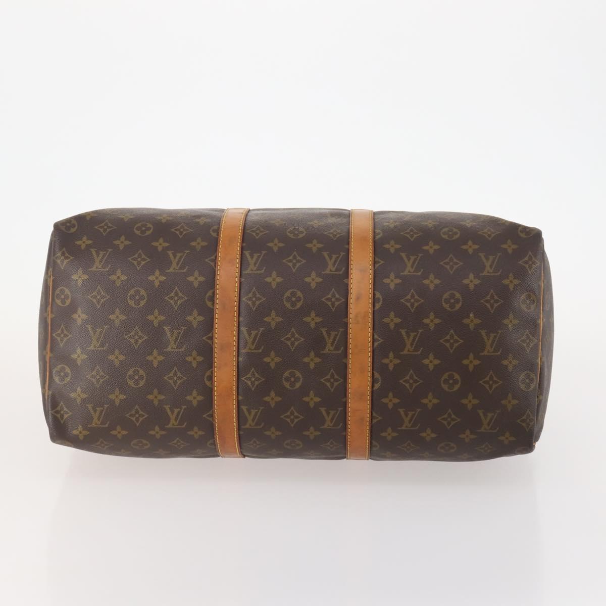 LOUIS VUITTON Monogram Keepall 50 Boston Bag M41426 LV Auth am10983