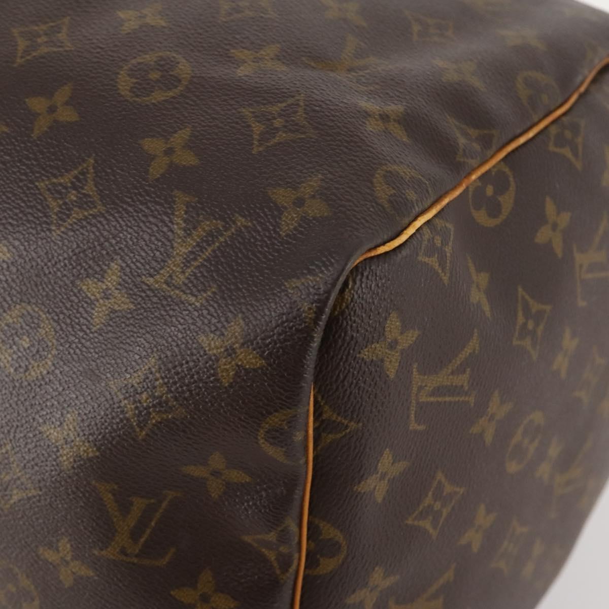 LOUIS VUITTON Monogram Keepall 55 Boston Bag M41424 LV Auth am10986