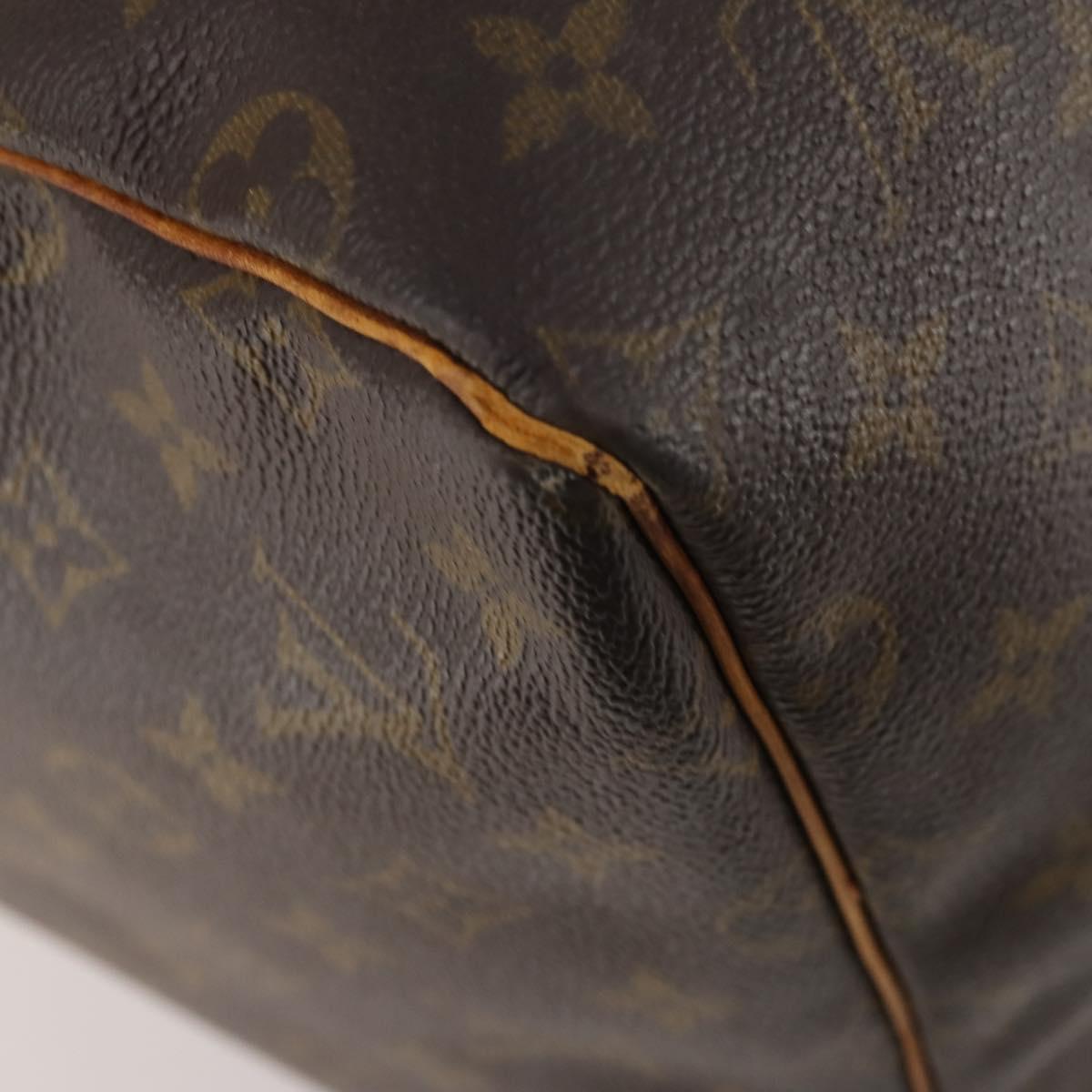 LOUIS VUITTON Monogram Keepall 55 Boston Bag M41424 LV Auth am10986