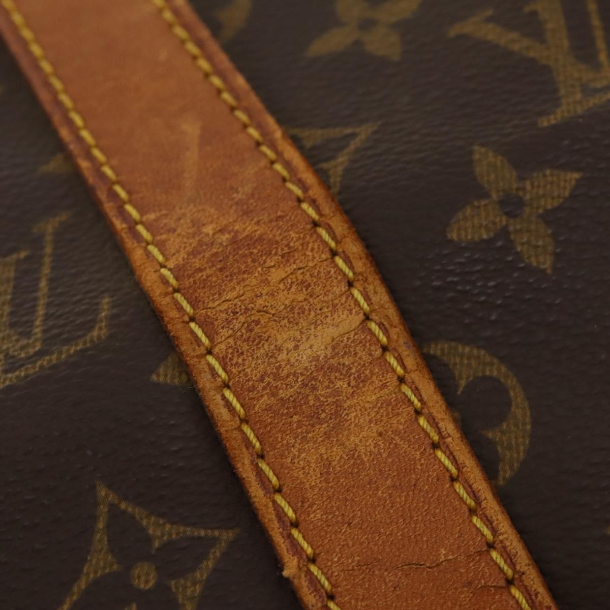 LOUIS VUITTON Monogram Keepall Bandouliere 50 Boston Bag M41416 LV Auth am10989