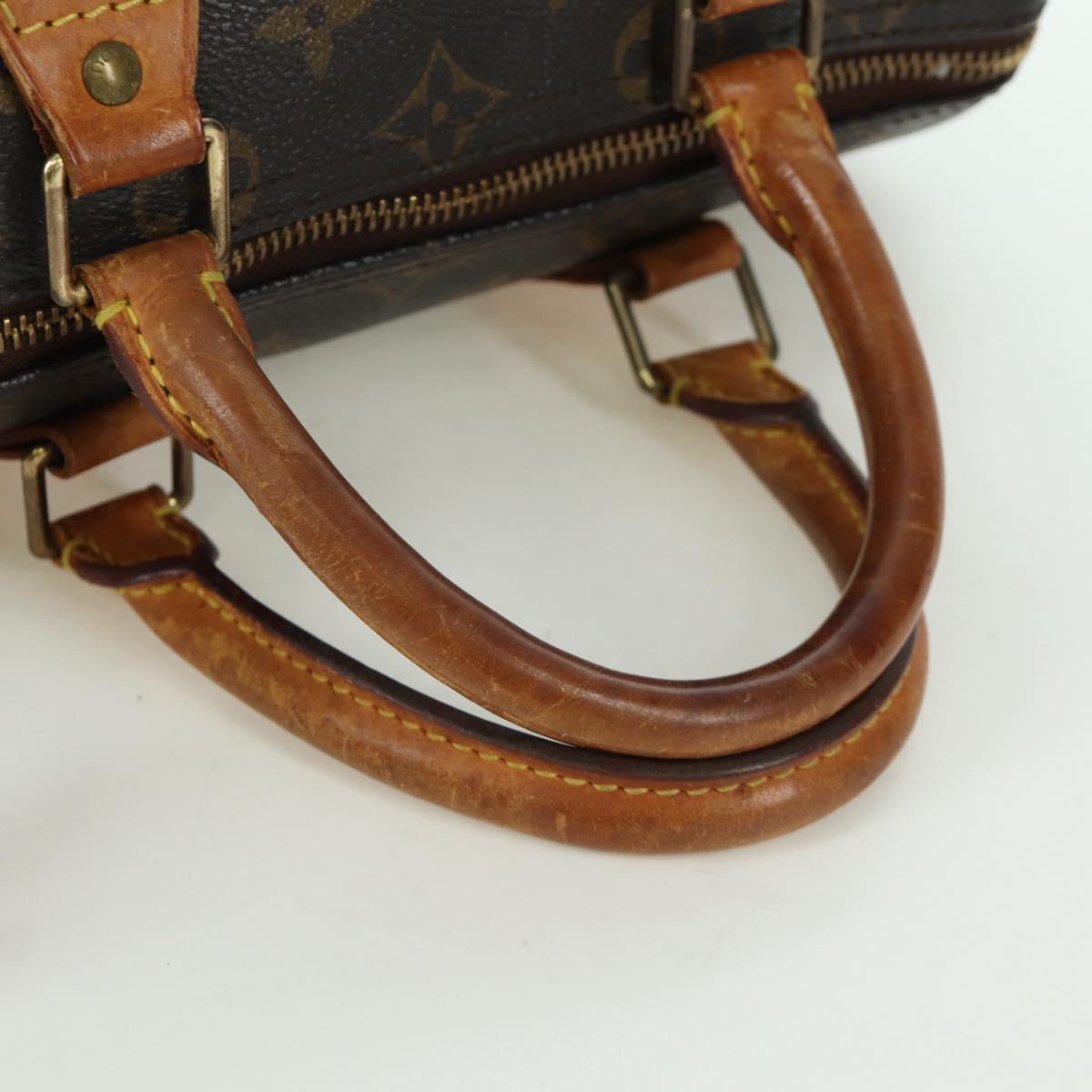 LOUIS VUITTON Monogram Speedy 25 Hand Bag M41528 LV Auth am10992A