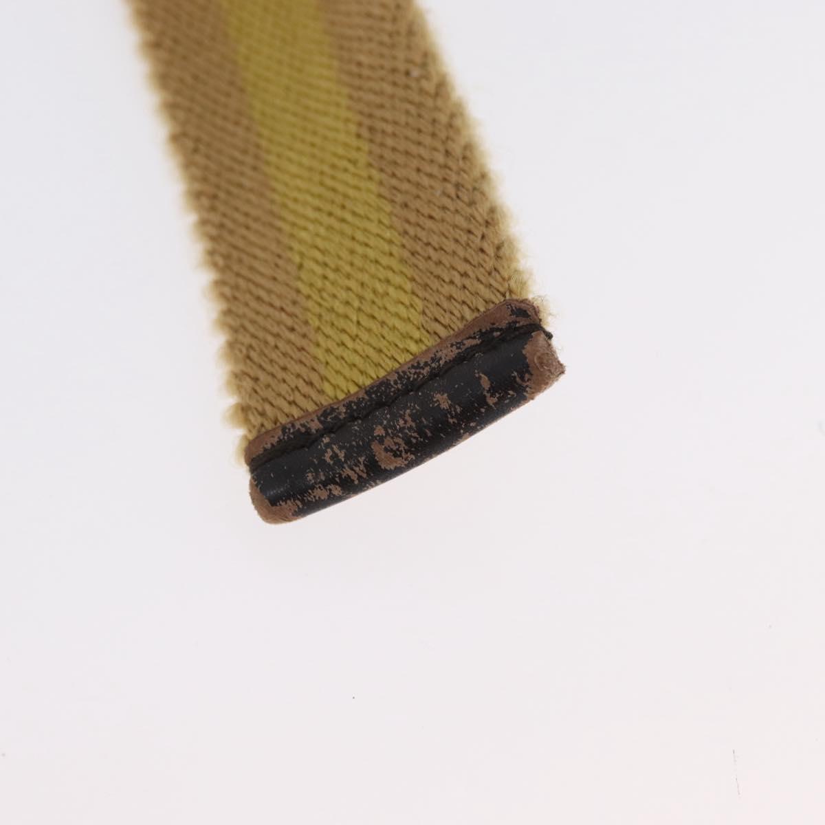 GUCCI Sherry Line Belt Canvas 37.4"" Beige 90 36 036 1192 1625 Auth am11003