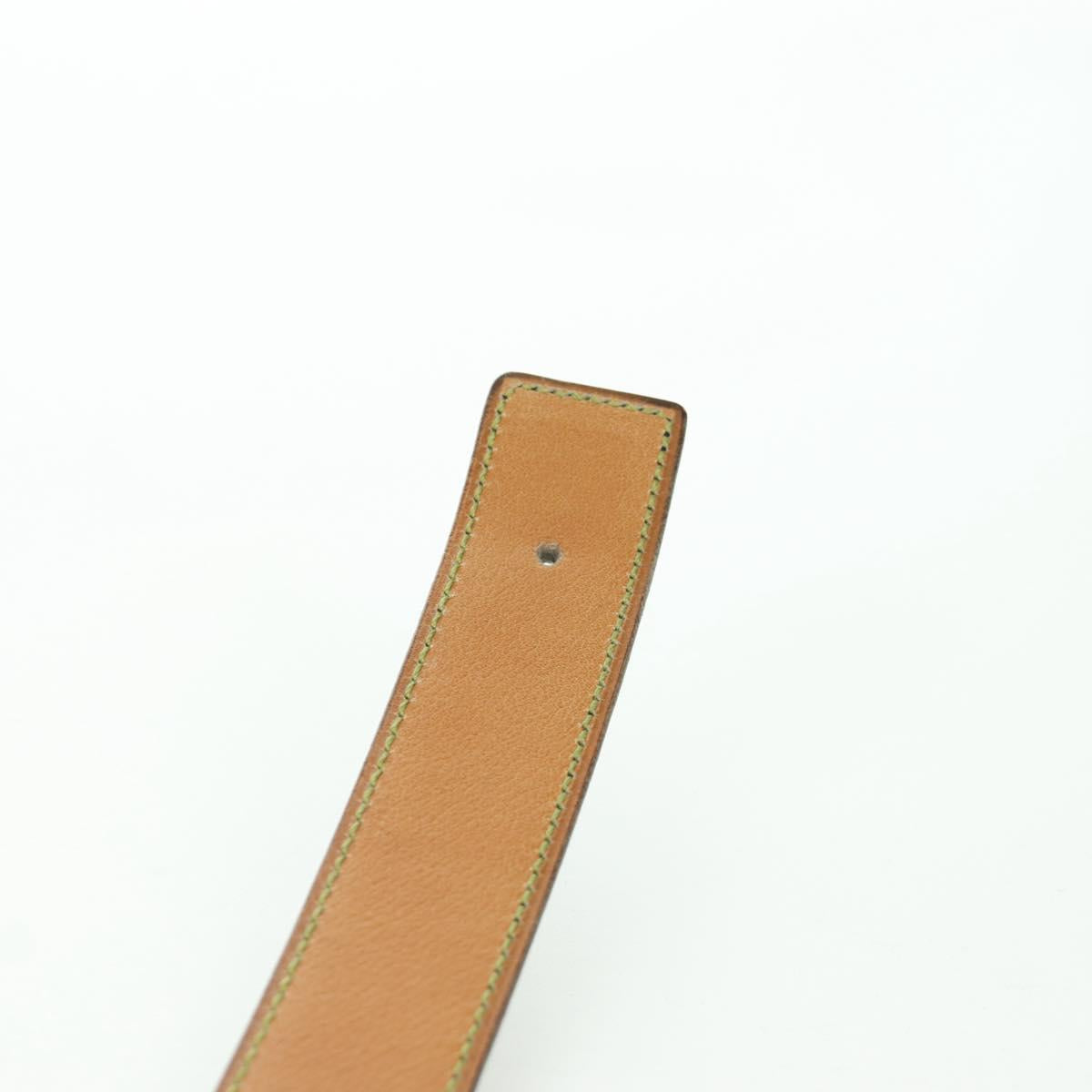 HERMES Constance Belt Leather Vintage 29.5"" Navy Auth am11019A