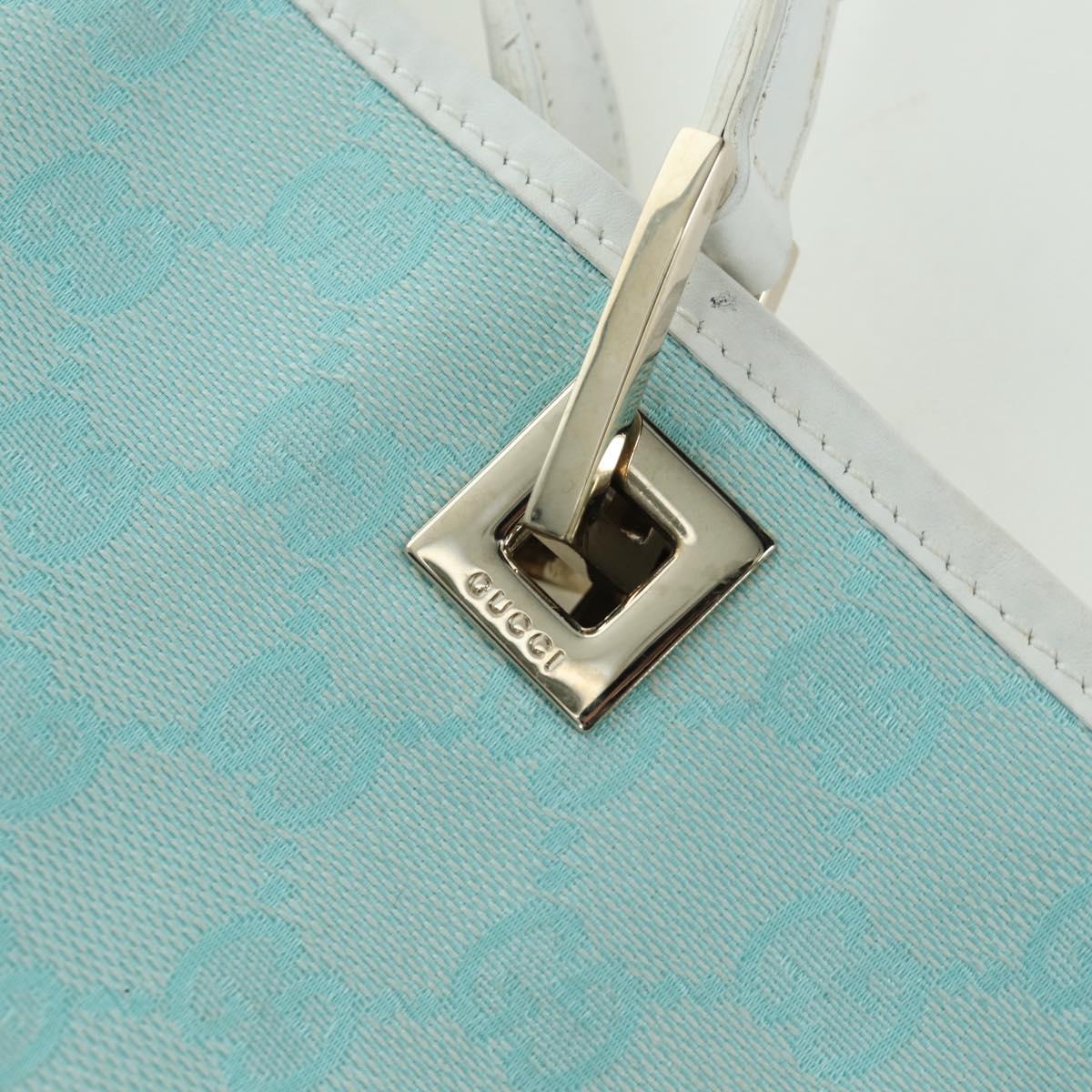 GUCCI GG Canvas Tote Bag Blue Gold 002 1098 3444 Auth am11029A