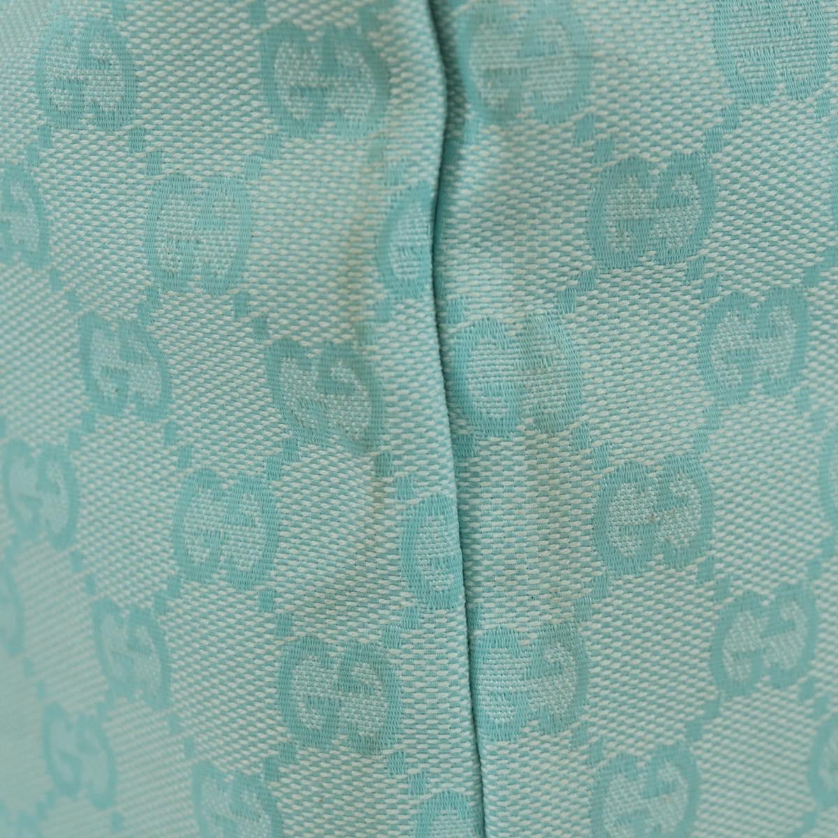 GUCCI GG Canvas Tote Bag Blue Gold 002 1098 3444 Auth am11029A