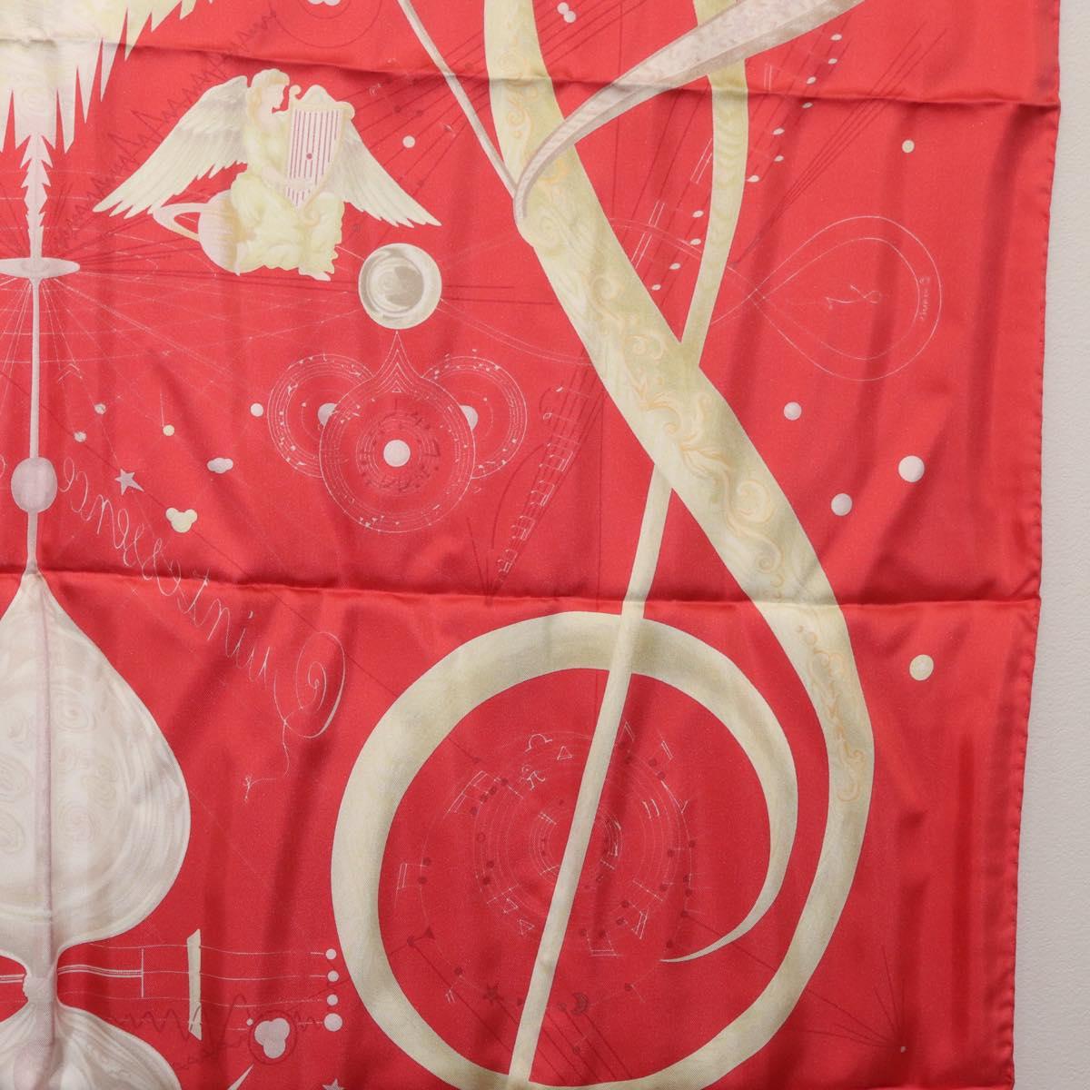 HERMES Carre 90 Scarf Silk ""QUINTESSENCE"" Red Auth am11039V