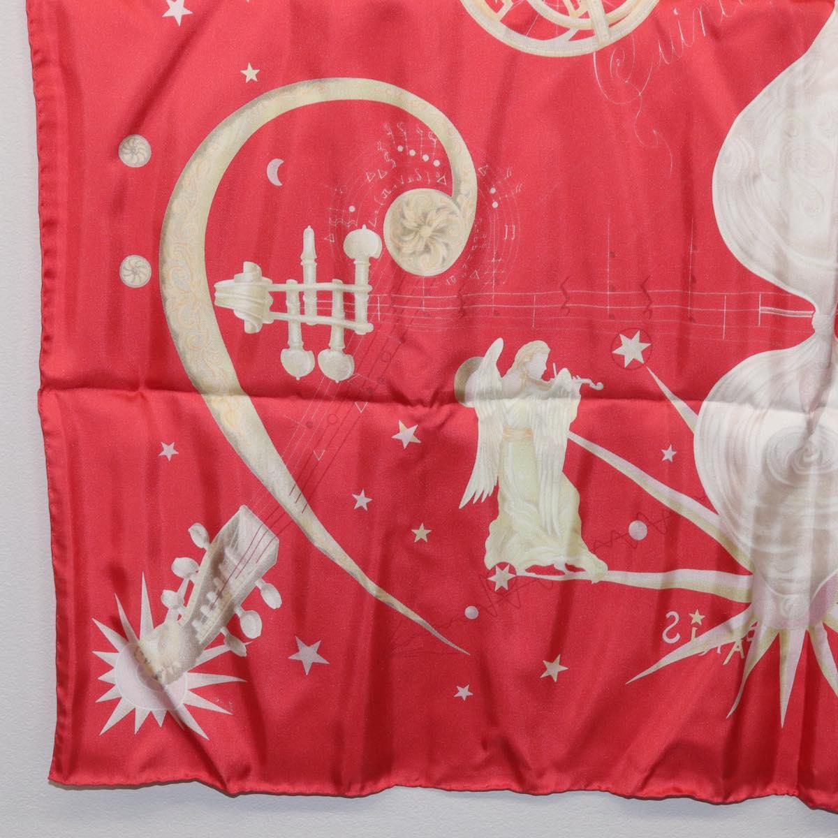 HERMES Carre 90 Scarf Silk ""QUINTESSENCE"" Red Auth am11039V