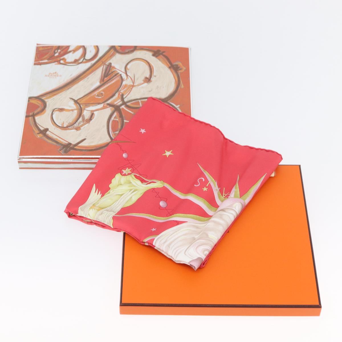 HERMES Carre 90 Scarf Silk ""QUINTESSENCE"" Red Auth am11039V