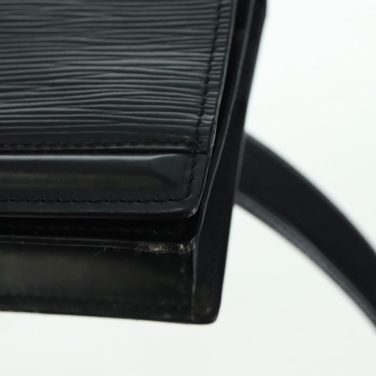 LOUIS VUITTON Epi Ceinture Tilsitt Pochette Pouch Black M52592 LV Auth am11042V