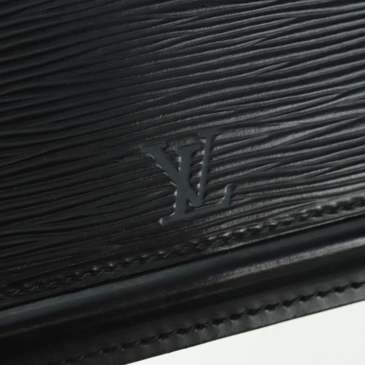 LOUIS VUITTON Epi Ceinture Tilsitt Pochette Pouch Black M52592 LV Auth am11042V