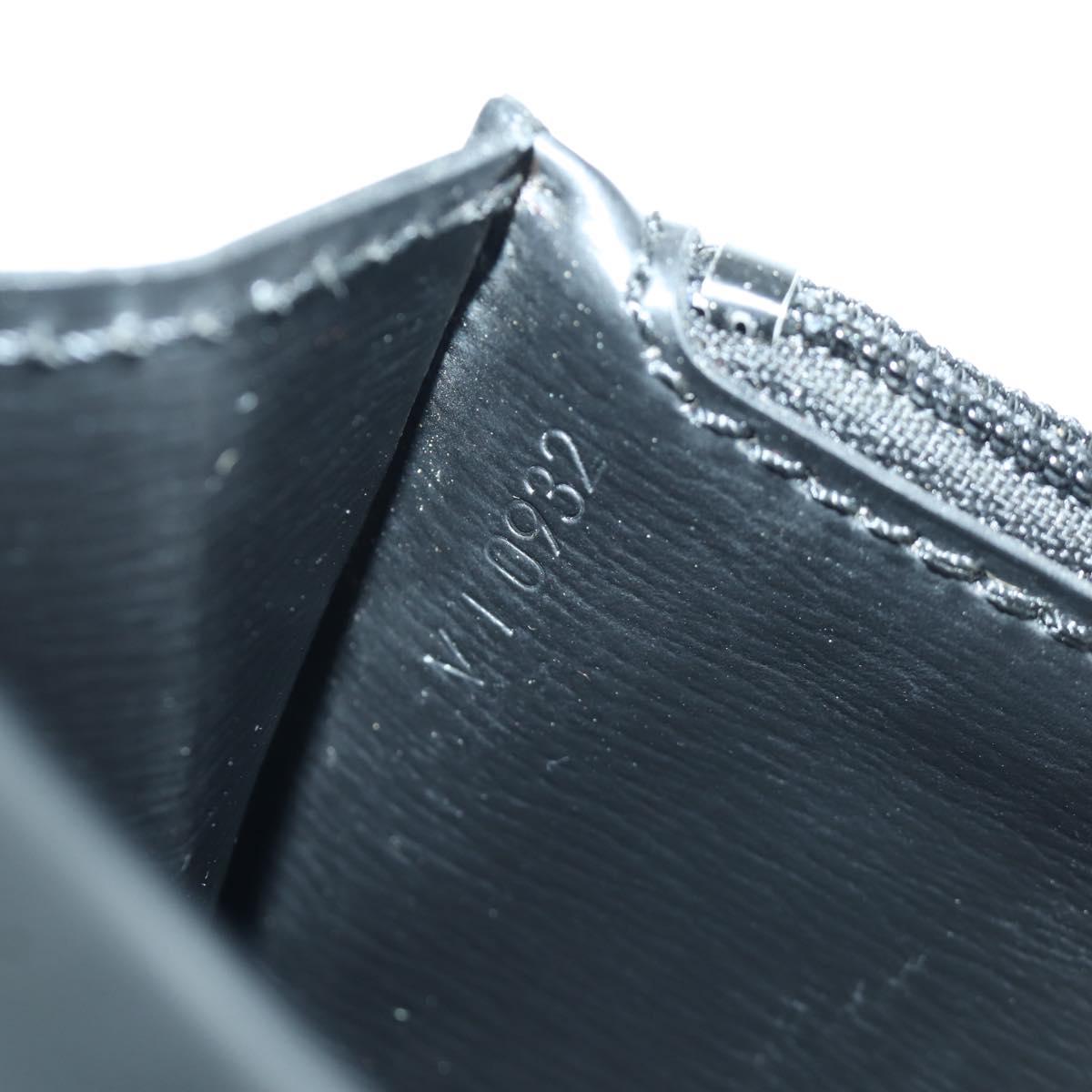 LOUIS VUITTON Epi Ceinture Tilsitt Pochette Pouch Black M52592 LV Auth am11042V