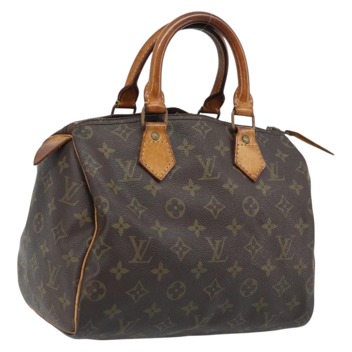 LOUIS VUITTON Monogram Speedy 25 Hand Bag M41528 LV Auth am11050