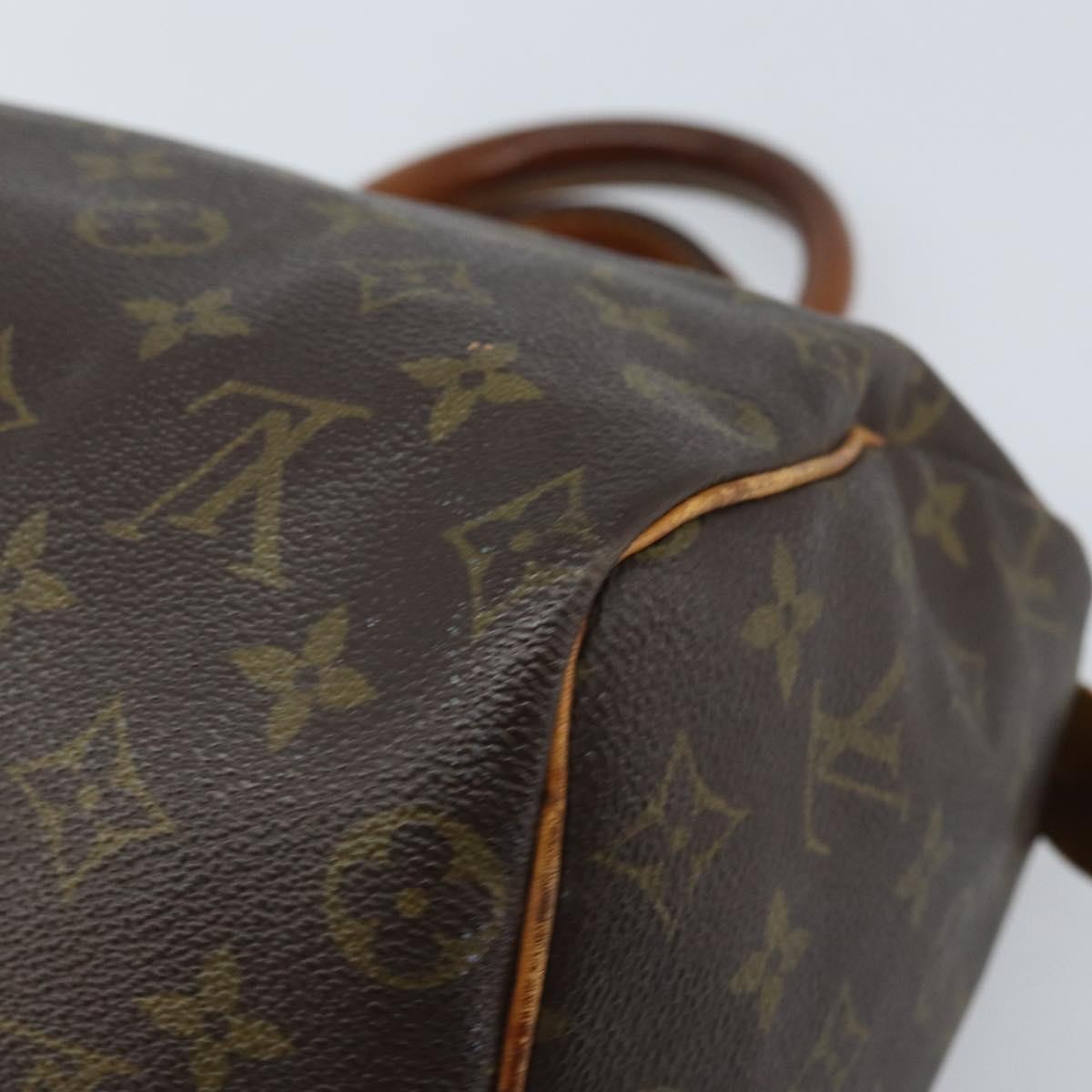 LOUIS VUITTON Monogram Speedy 25 Hand Bag M41528 LV Auth am11050