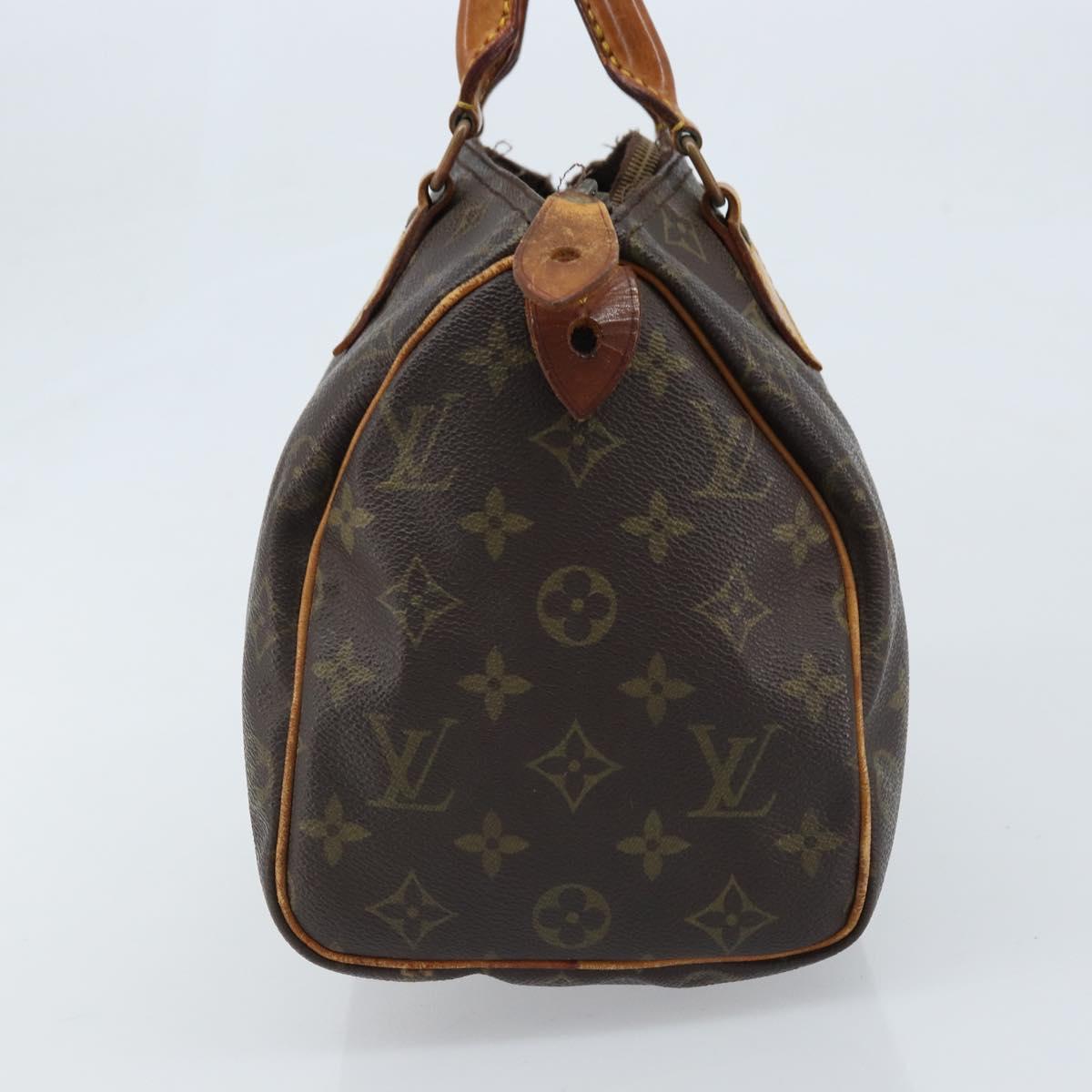 LOUIS VUITTON Monogram Speedy 25 Hand Bag M41528 LV Auth am11050