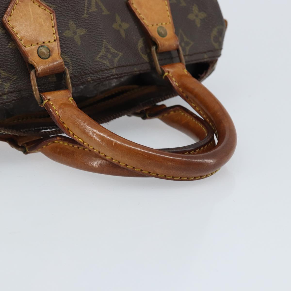 LOUIS VUITTON Monogram Speedy 25 Hand Bag M41528 LV Auth am11050
