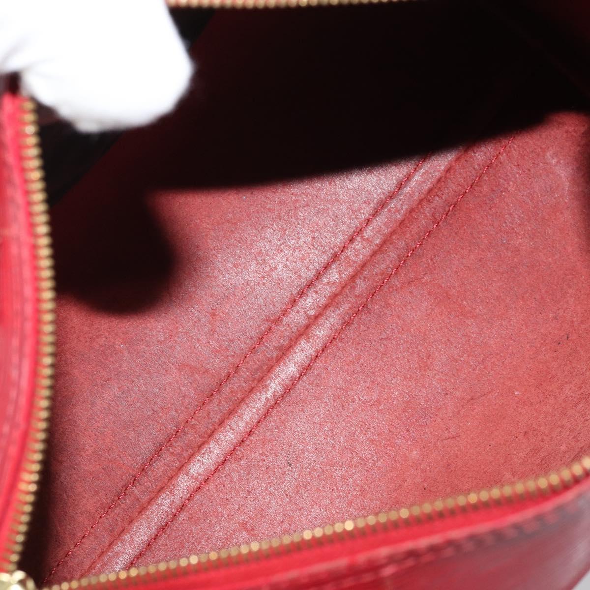 LOUIS VUITTON Epi Speedy 25 Hand Bag Castilian Red M43017 LV Auth am11090A