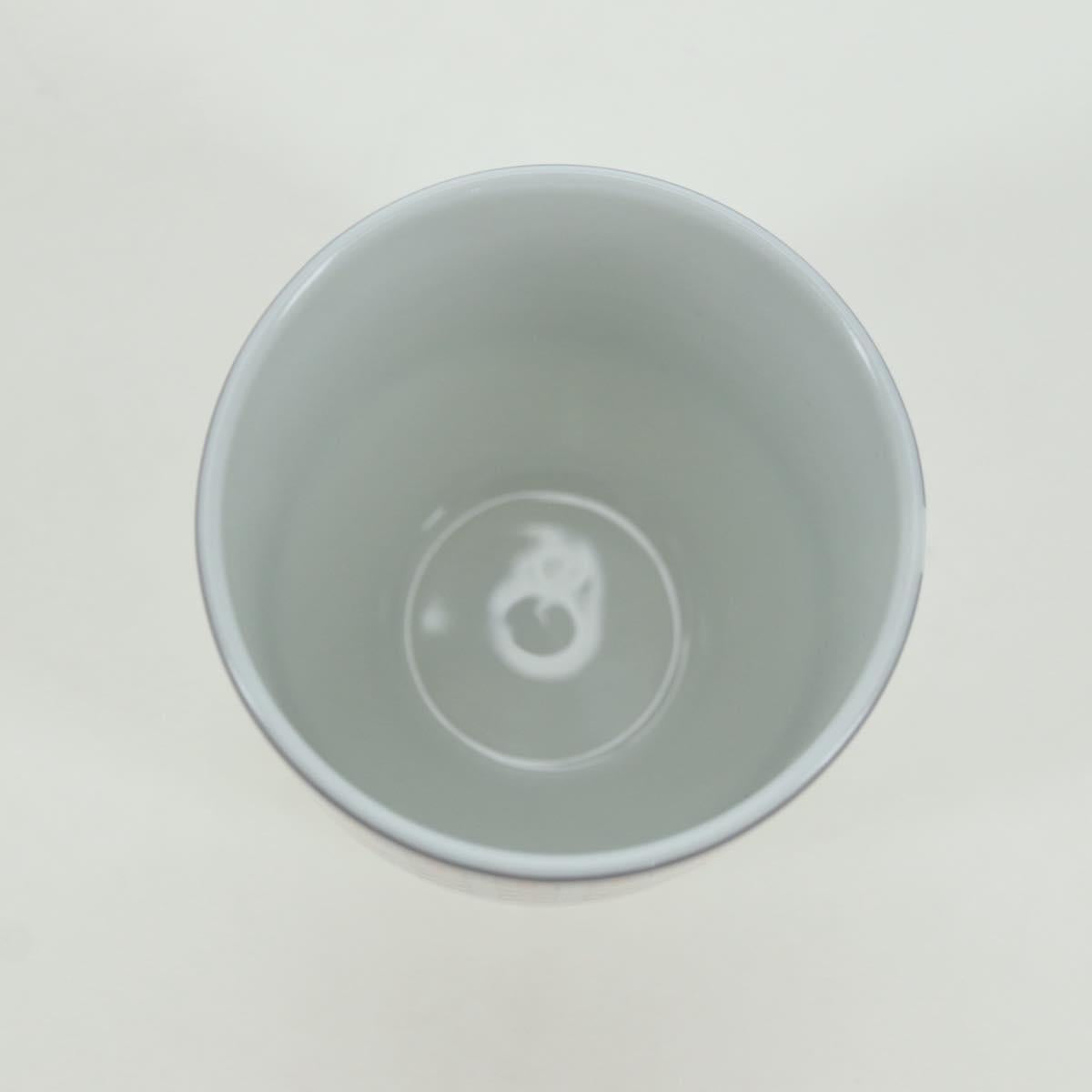 HERMES Cocotte Cups Pair Pottery Multicolor Auth am11096V