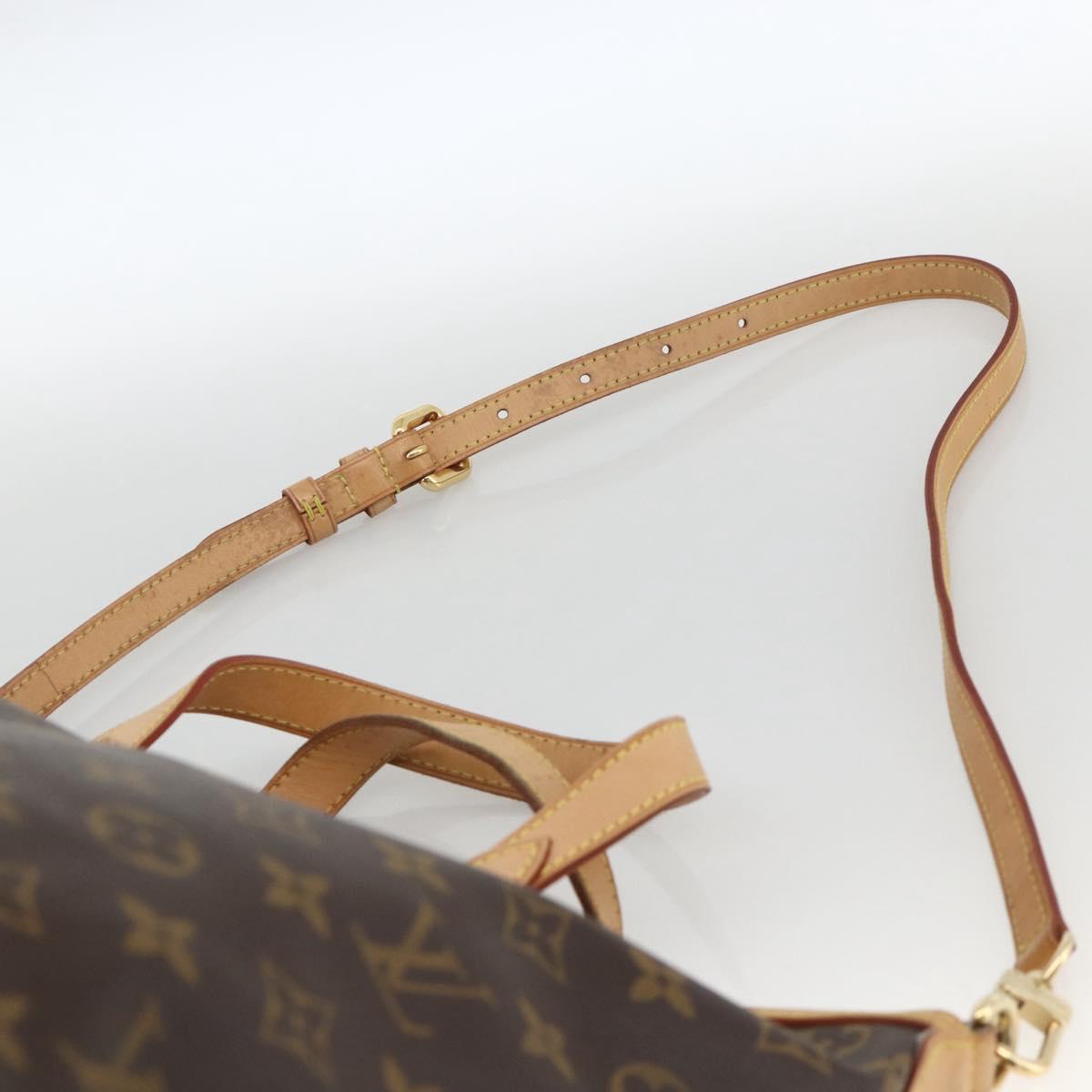 LOUIS VUITTON Monogram Palermo PM Tote Bag M40145 LV Auth am11105A