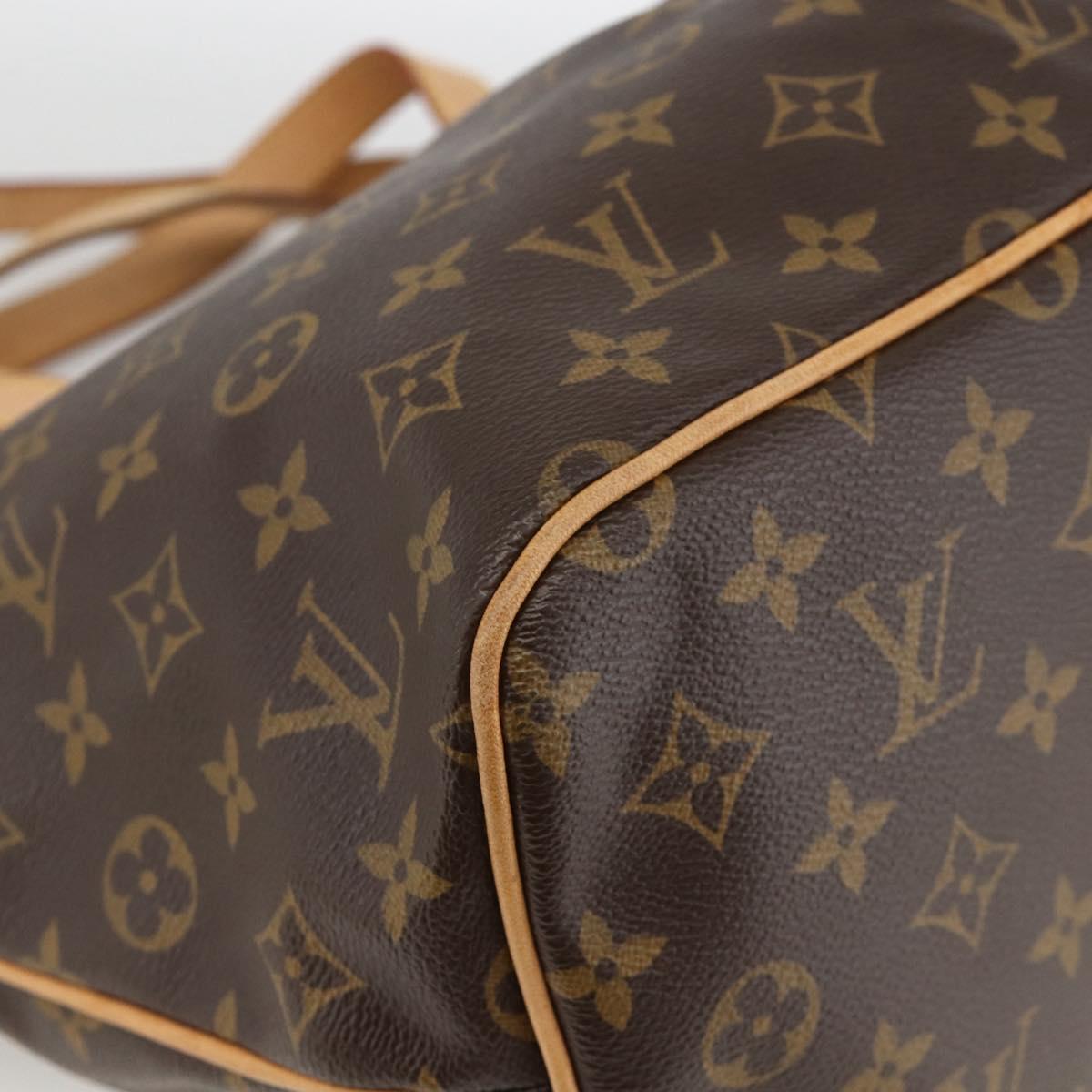 LOUIS VUITTON Monogram Palermo PM Tote Bag M40145 LV Auth am11105A