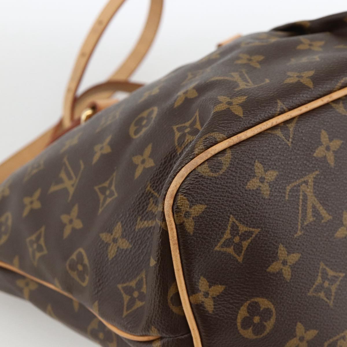 LOUIS VUITTON Monogram Palermo PM Tote Bag M40145 LV Auth am11105A