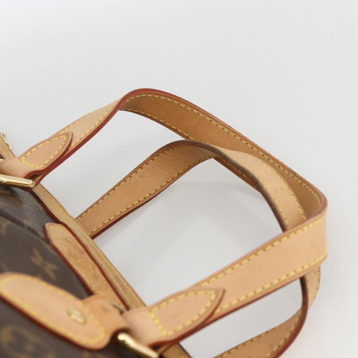 LOUIS VUITTON Monogram Palermo PM Tote Bag M40145 LV Auth am11105A