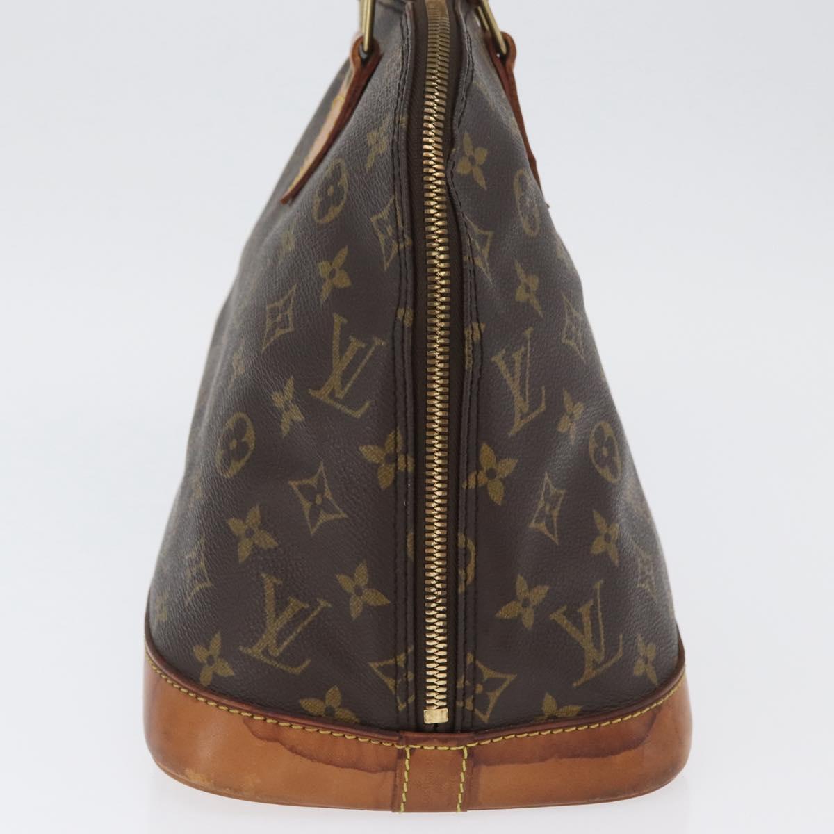 LOUIS VUITTON Monogram Alma Hand Bag M51130 LV Auth am11106