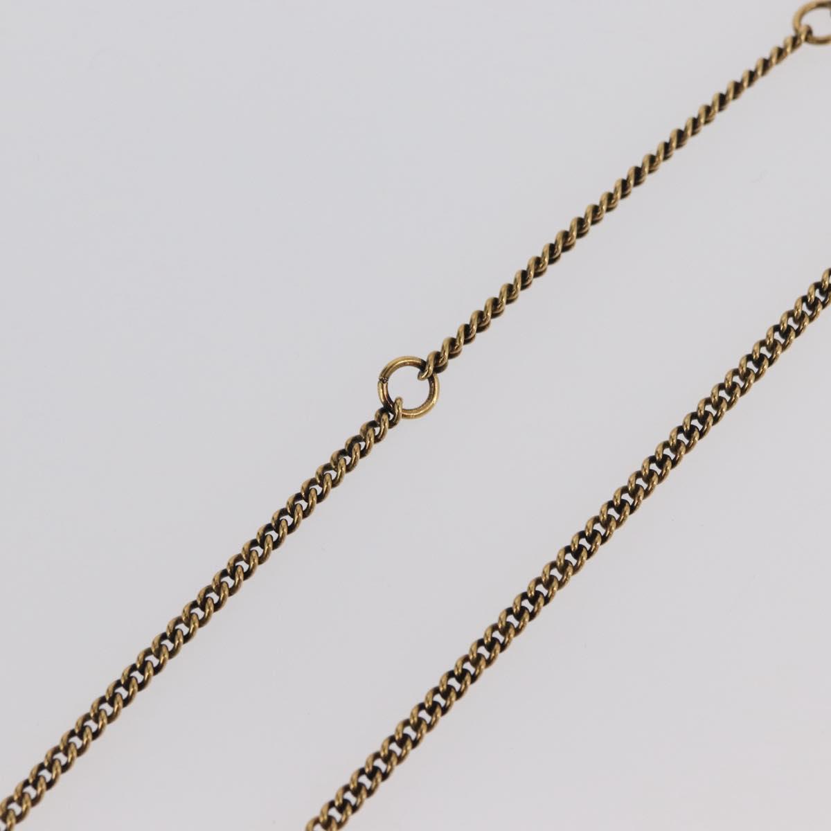 BALENCIAGA Necklace metal Gold Auth am11164V