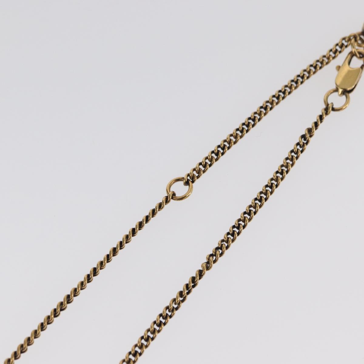 BALENCIAGA Necklace metal Gold Auth am11164V