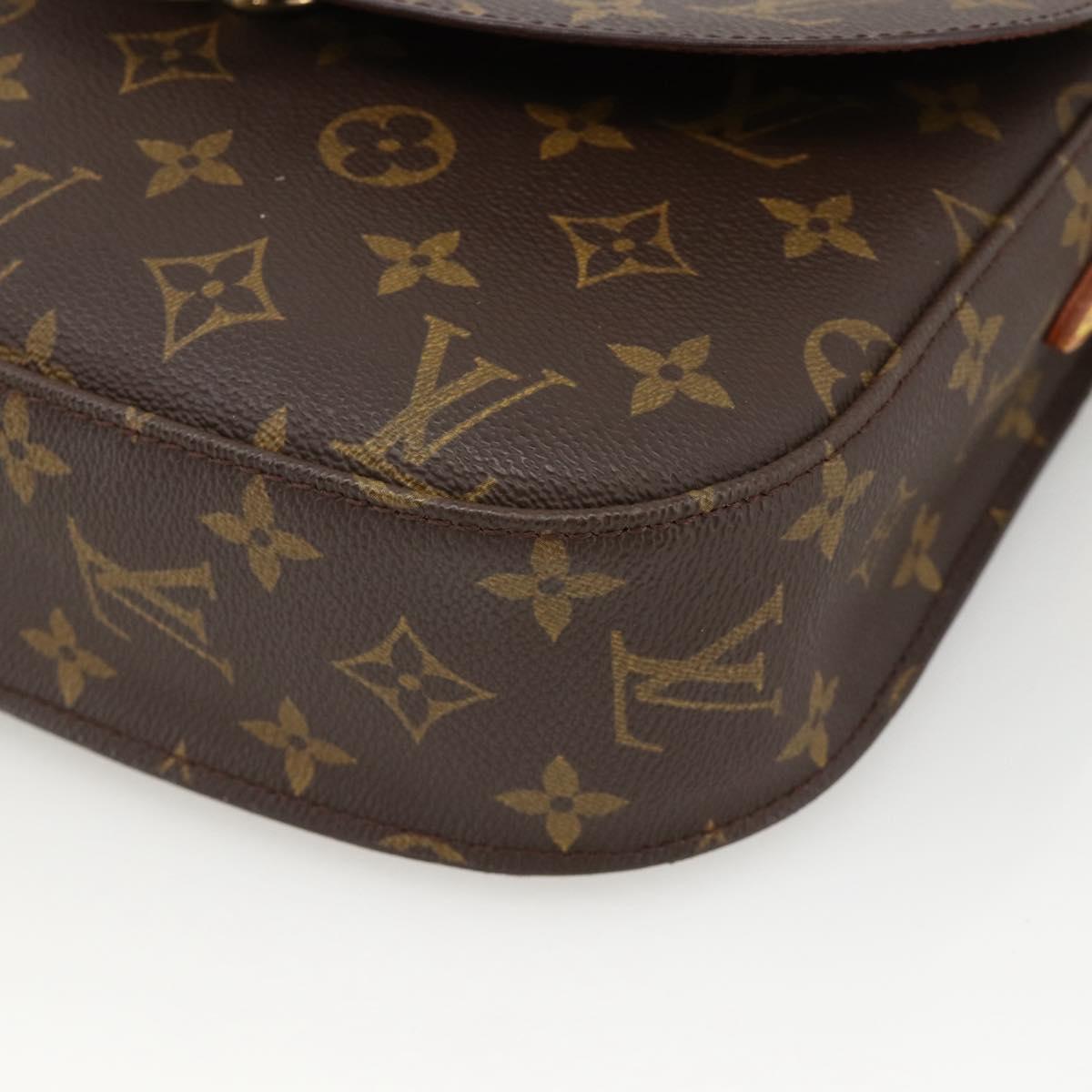 LOUIS VUITTON Monogram Saint Cloud GM Shoulder Bag M51242 LV Auth am11219