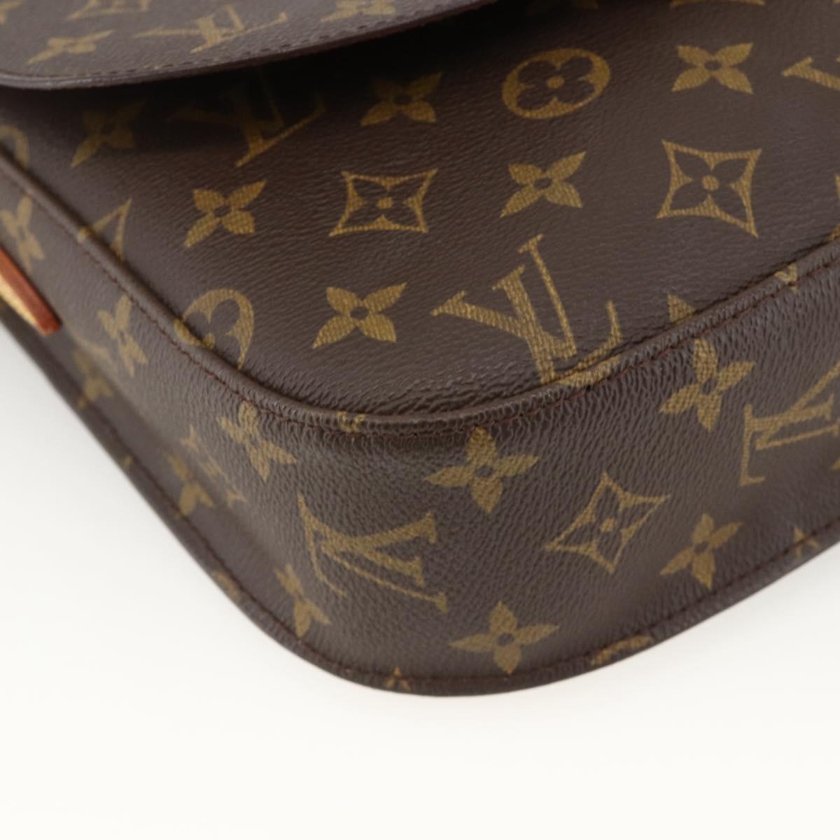 LOUIS VUITTON Monogram Saint Cloud GM Shoulder Bag M51242 LV Auth am11219