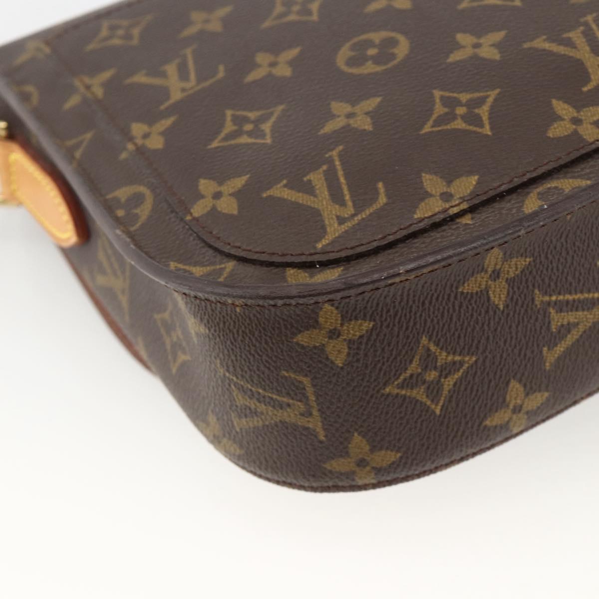 LOUIS VUITTON Monogram Saint Cloud GM Shoulder Bag M51242 LV Auth am11219