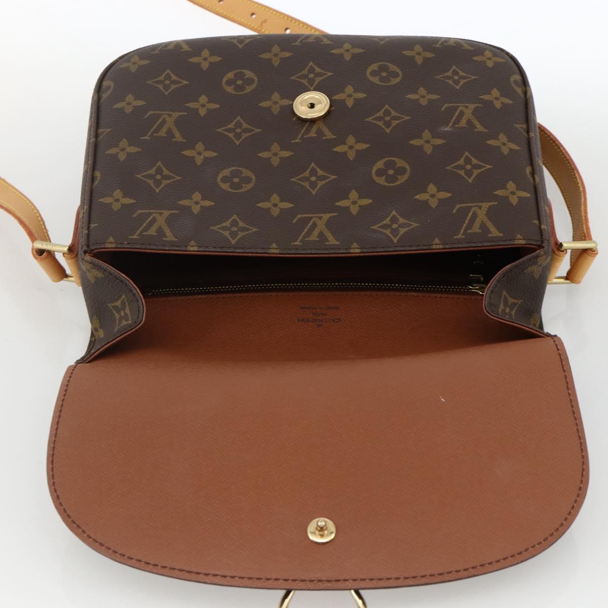 LOUIS VUITTON Monogram Saint Cloud GM Shoulder Bag M51242 LV Auth am11219