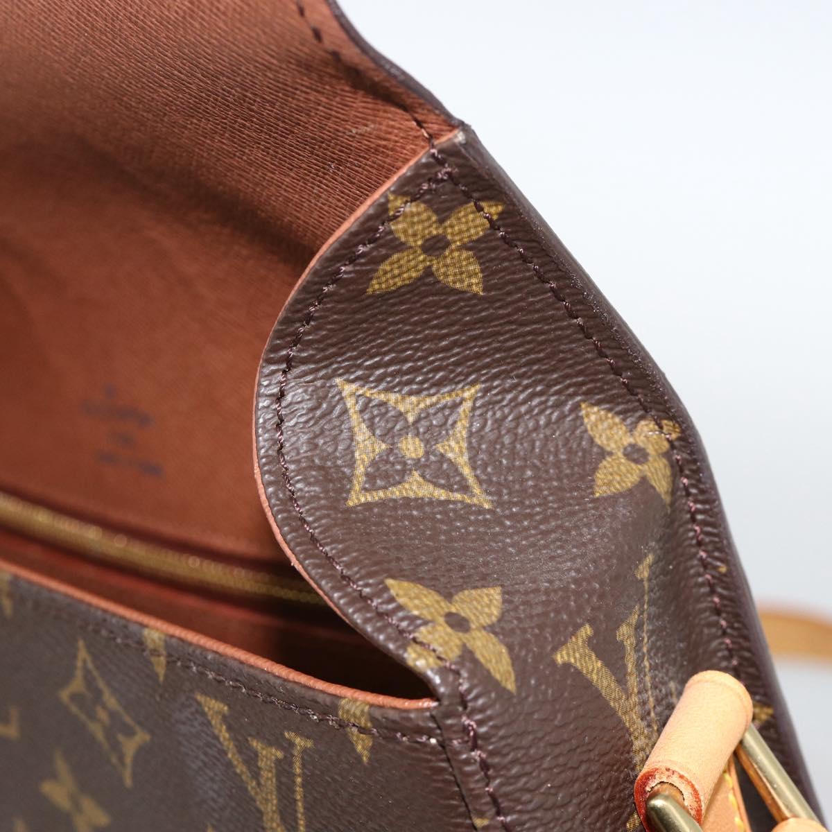 LOUIS VUITTON Monogram Saint Cloud GM Shoulder Bag M51242 LV Auth am11219