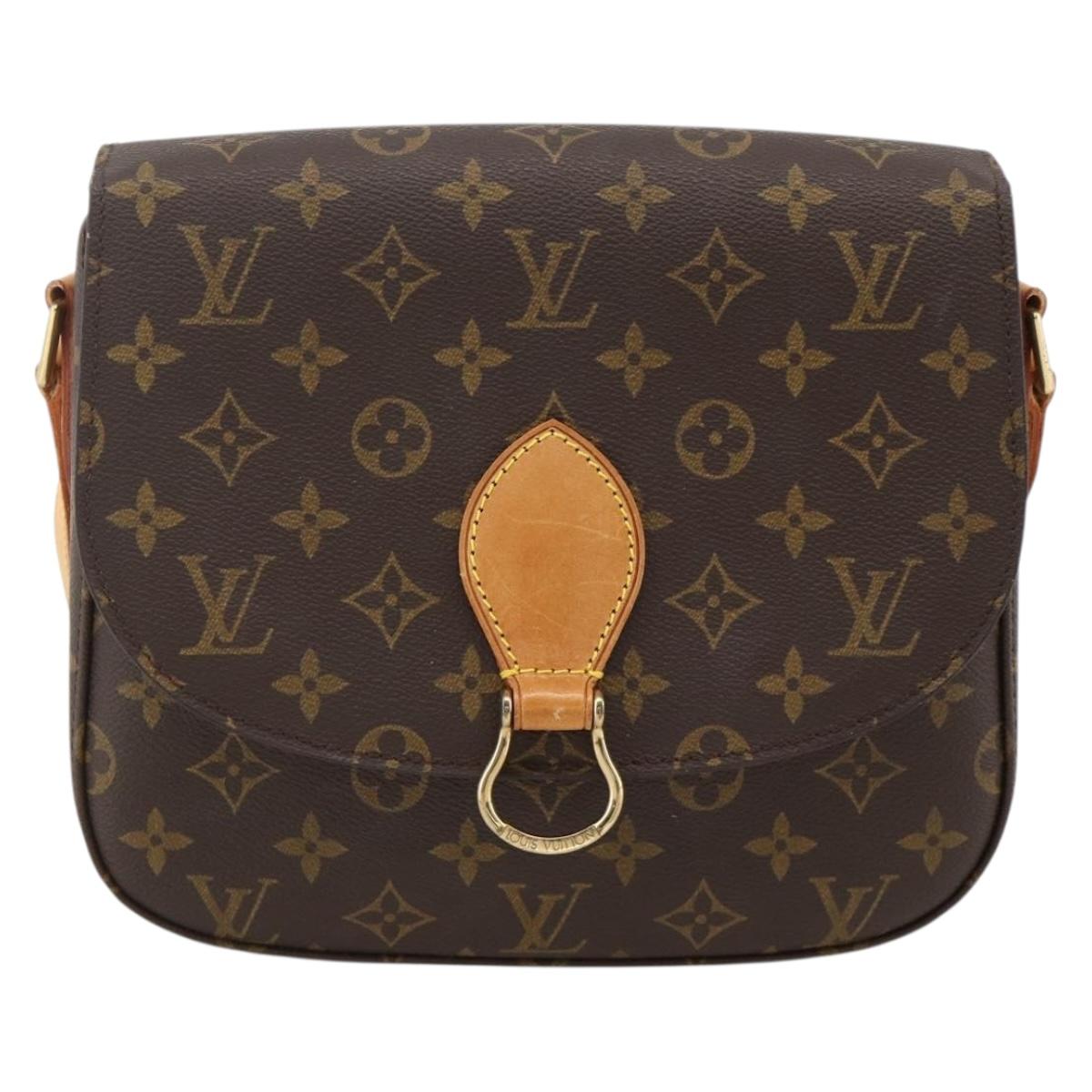 LOUIS VUITTON Monogram Saint Cloud GM Shoulder Bag M51242 LV Auth am11219