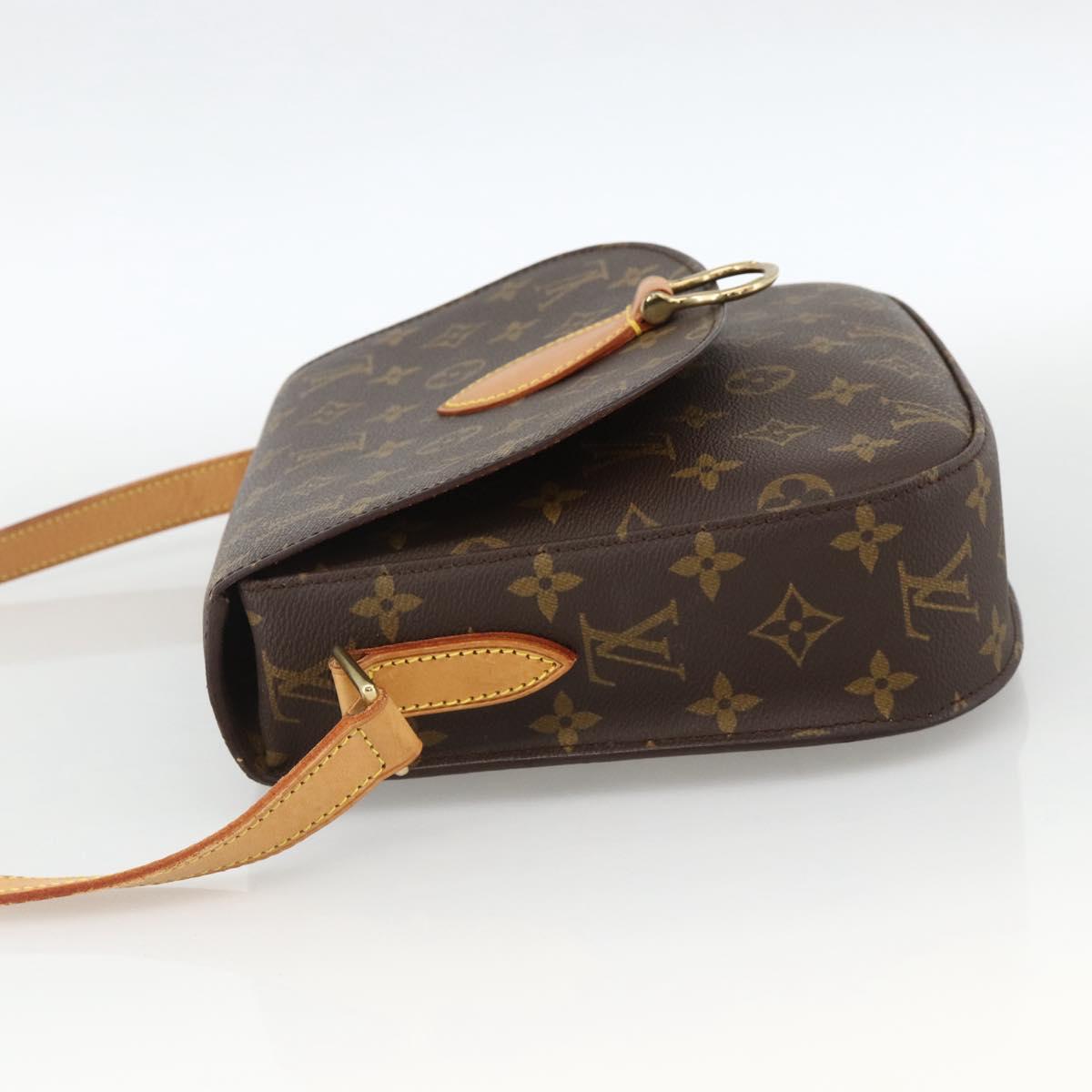 LOUIS VUITTON Monogram Saint Cloud GM Shoulder Bag M51242 LV Auth am11219