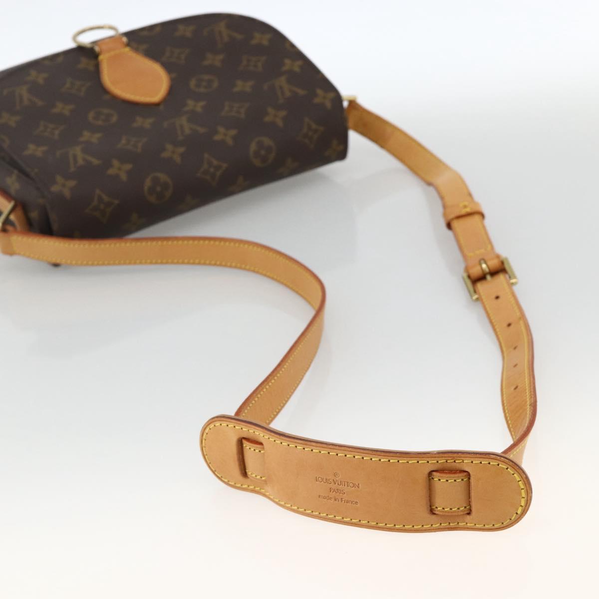 LOUIS VUITTON Monogram Saint Cloud GM Shoulder Bag M51242 LV Auth am11219