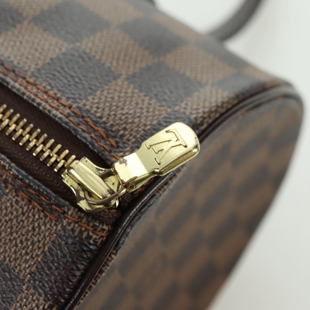 LOUIS VUITTON Damier Ebene Papillon 30 Hand Bag N51303 LV Auth am11222A
