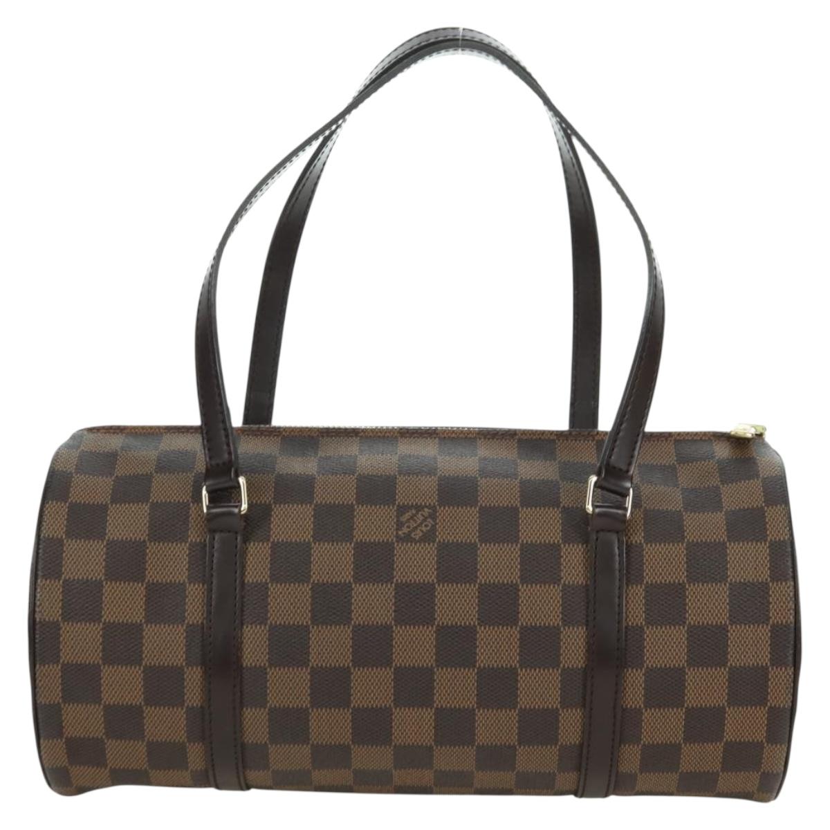 LOUIS VUITTON Damier Ebene Papillon 30 Hand Bag N51303 LV Auth am11222A
