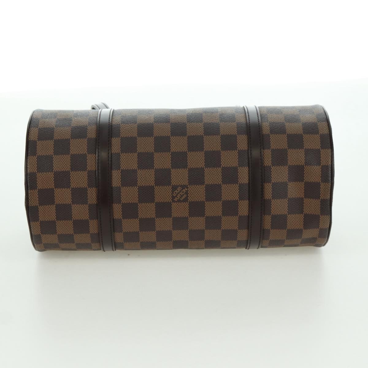 LOUIS VUITTON Damier Ebene Papillon 30 Hand Bag N51303 LV Auth am11222A