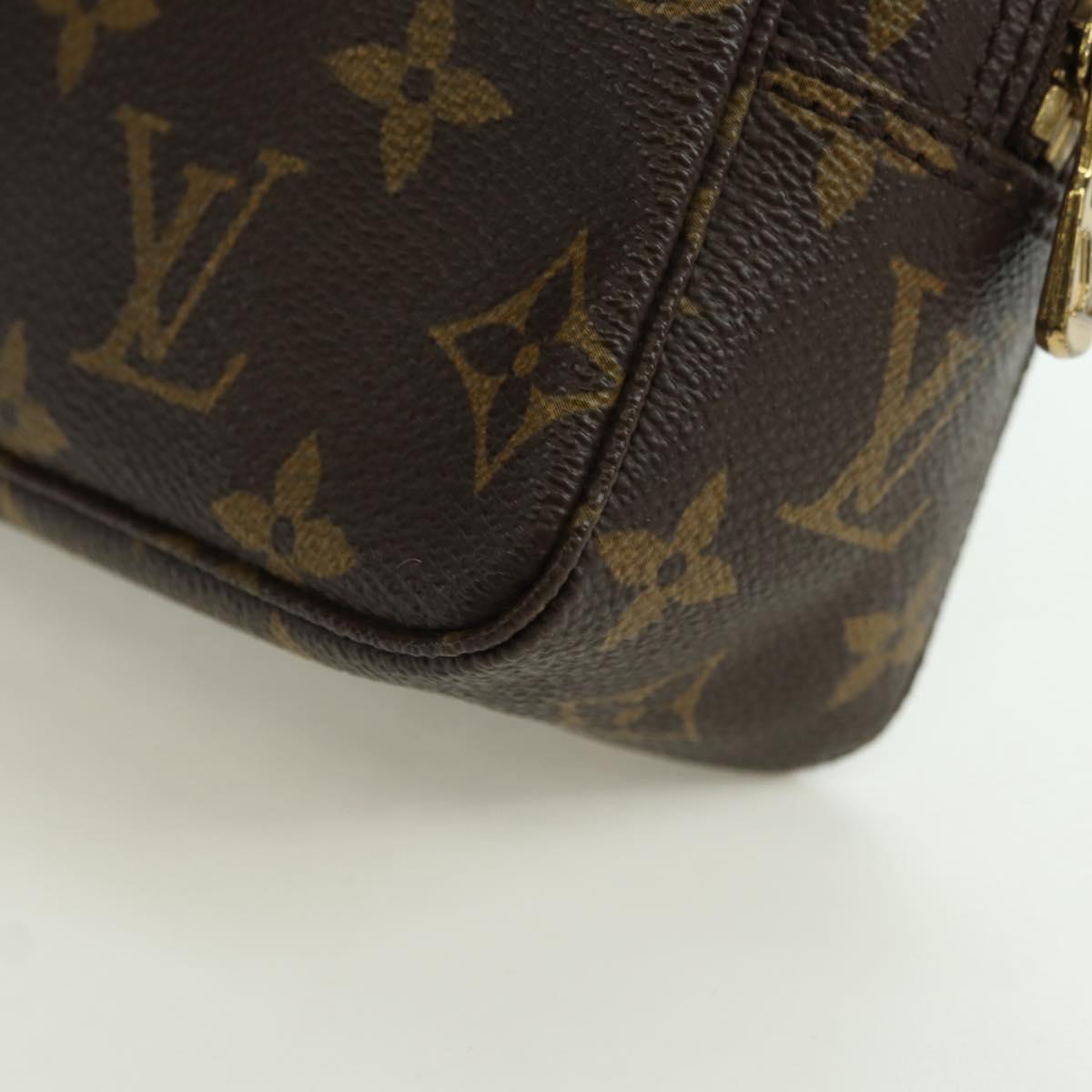 LOUIS VUITTON Monogram Trousse Toilette 18 Pouch M47526 LV Auth am11230V