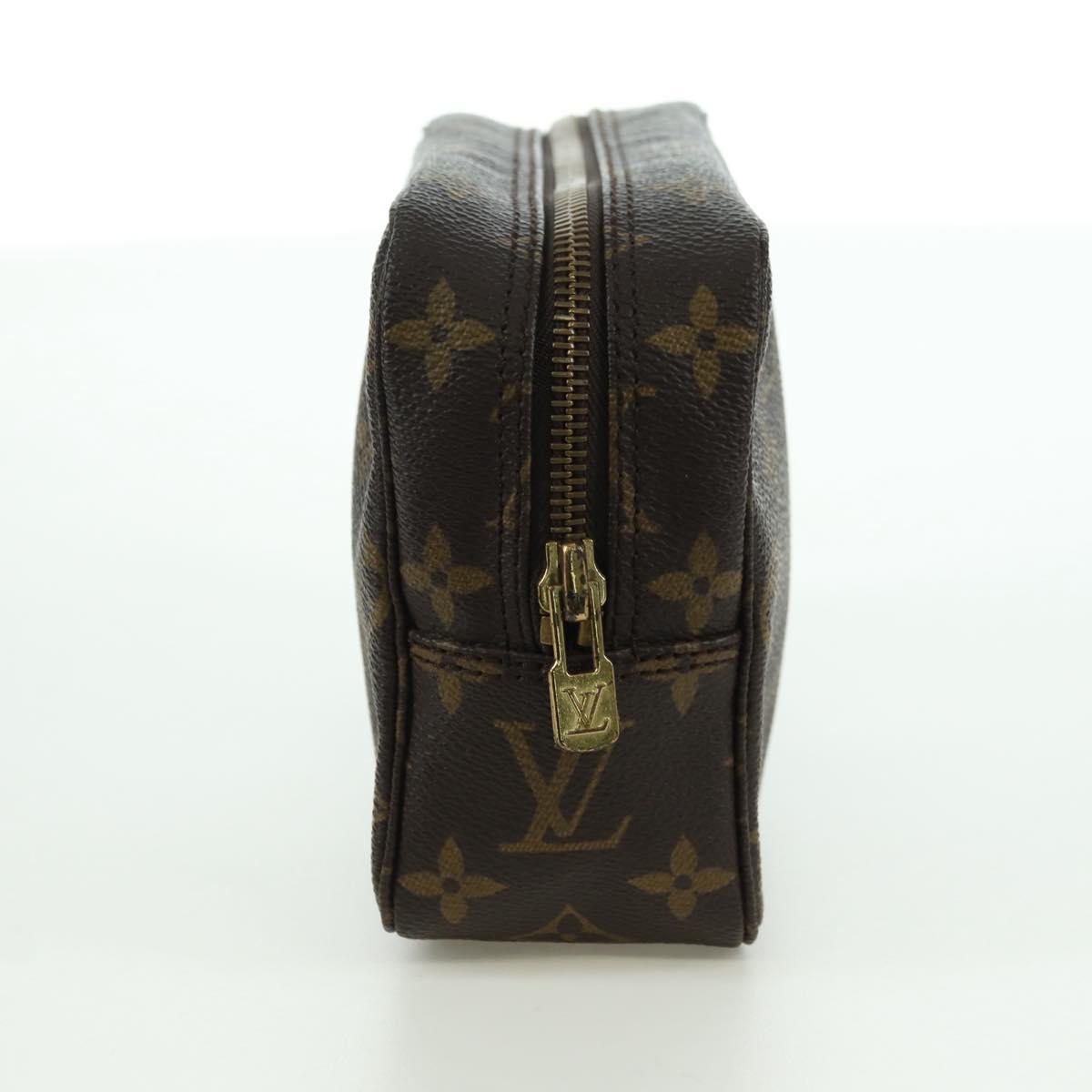 LOUIS VUITTON Monogram Trousse Toilette 18 Pouch M47526 LV Auth am11230V