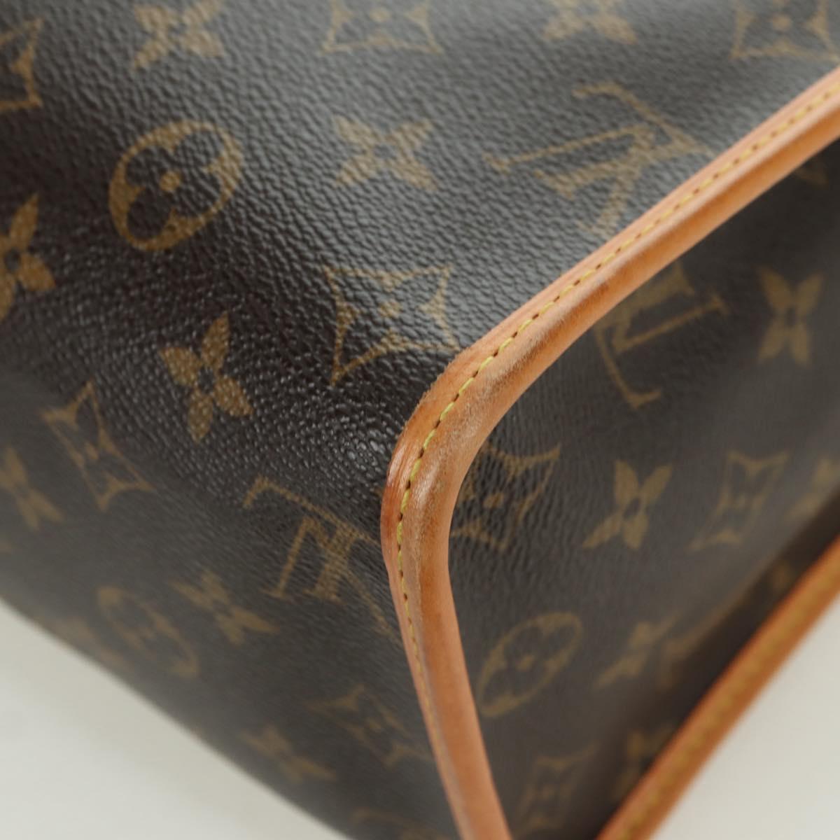 LOUIS VUITTON Monogram Popincourt Hand Bag M40007 LV Auth am11241V