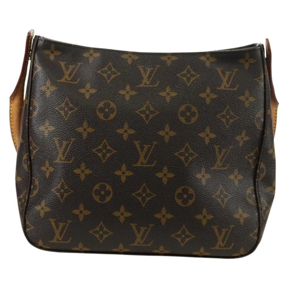 LOUIS VUITTON Monogram Looping MM Shoulder Bag M51146 LV Auth am11249A